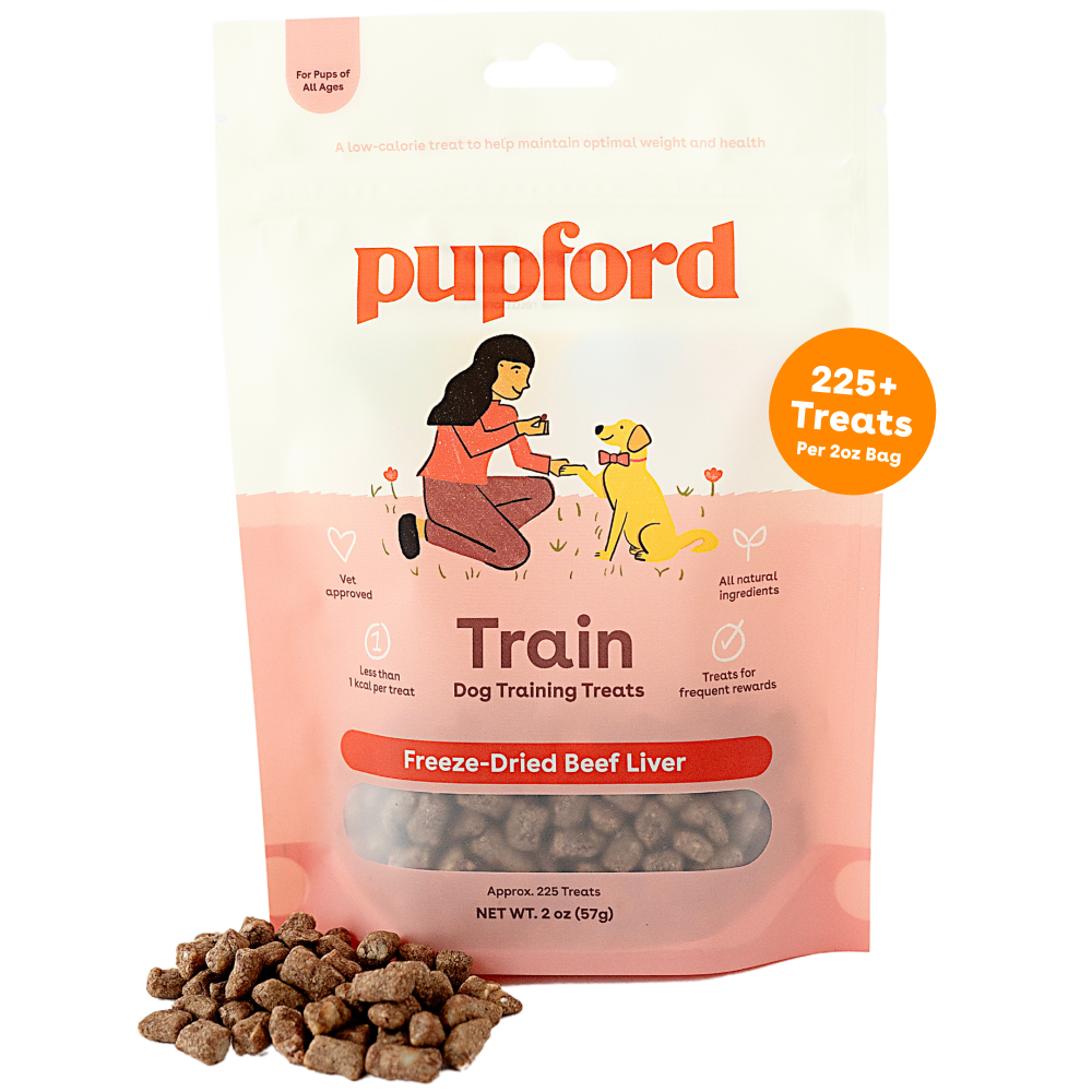 2oz bag of beef liver treats with over 225 treats in each bag | Pupford