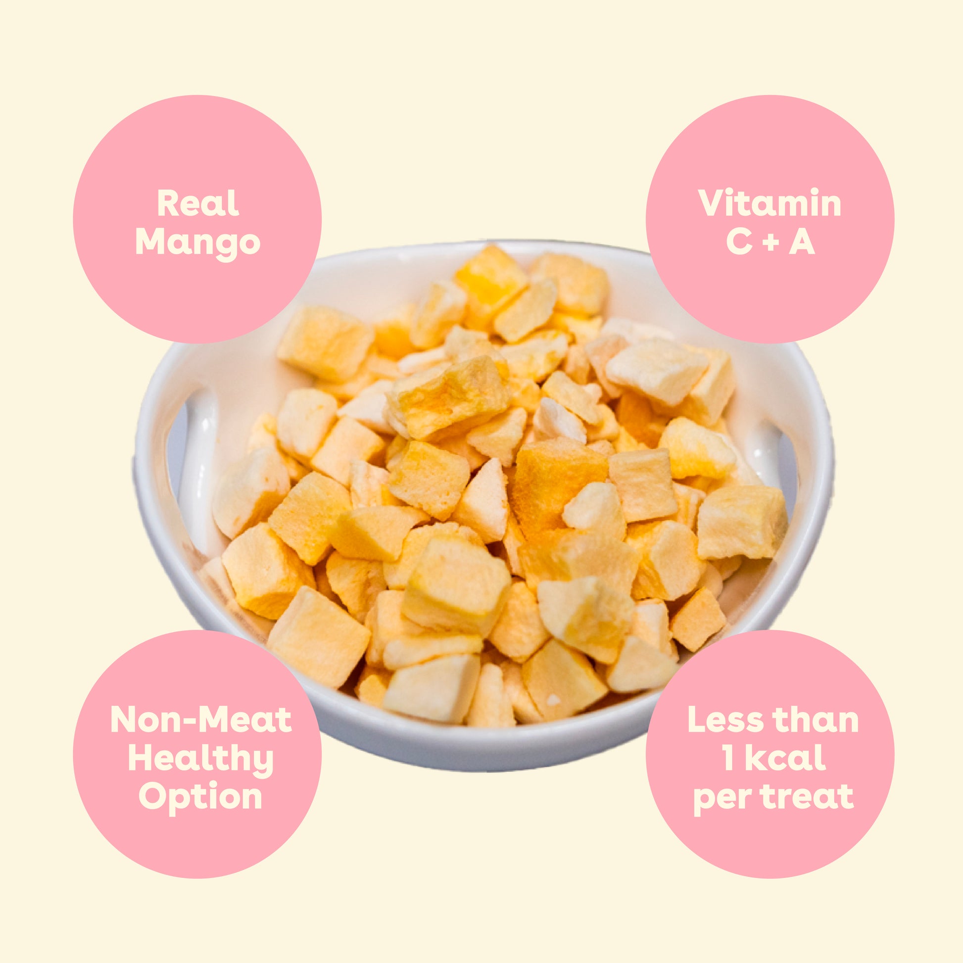 Freeze Dried Mango Training Treats