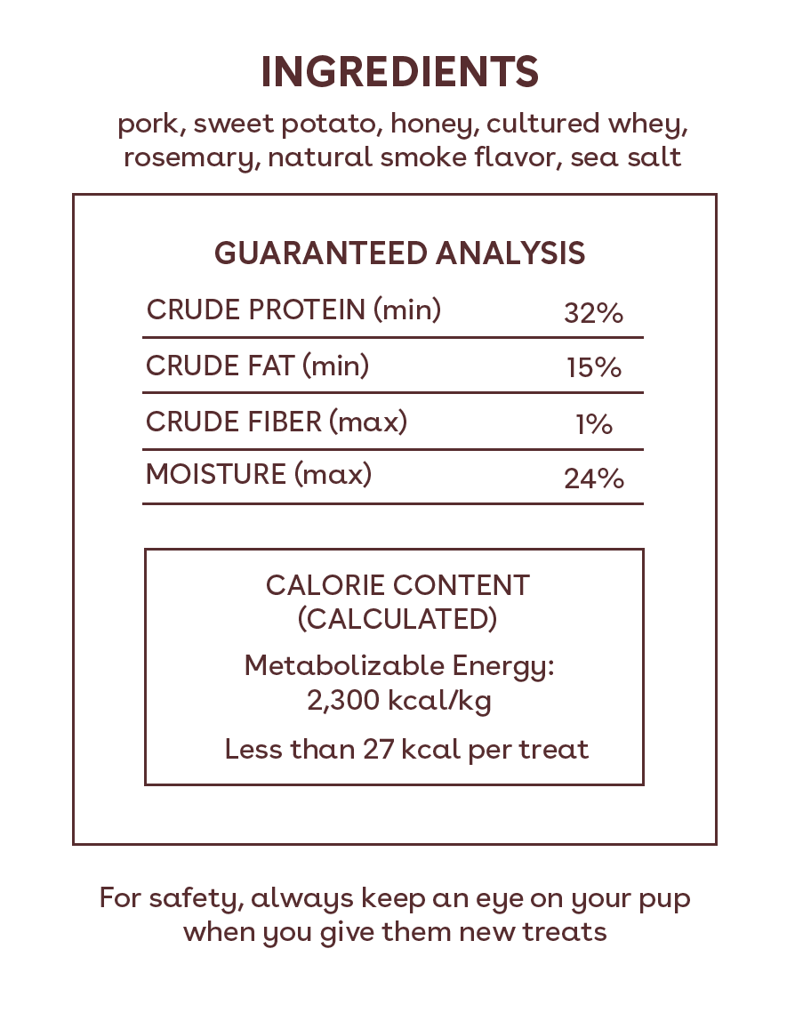 Soft Jerky Bundle Nutritional Facts Image