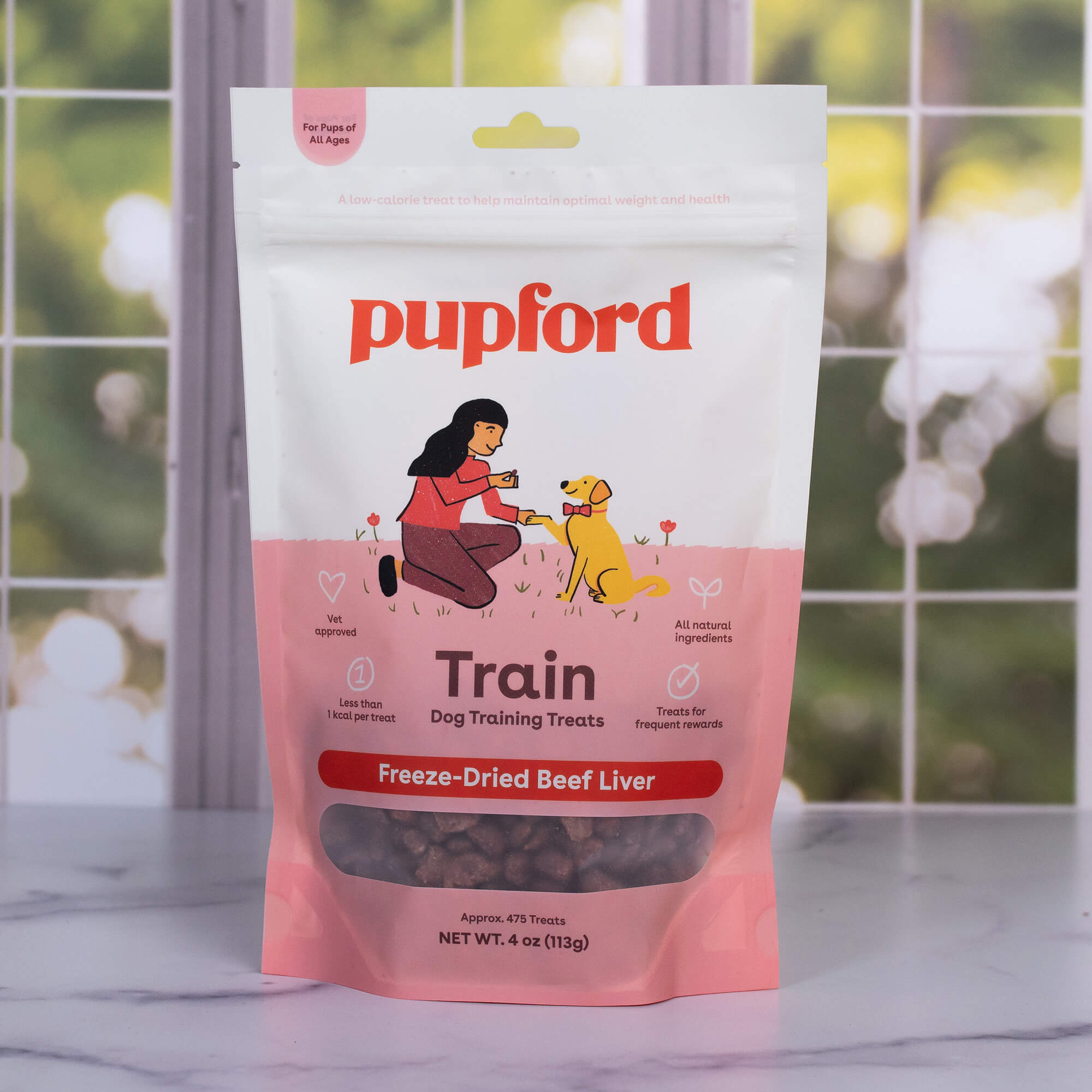 Freeze Dried Beef Liver Training Treats Nutritional Facts Image