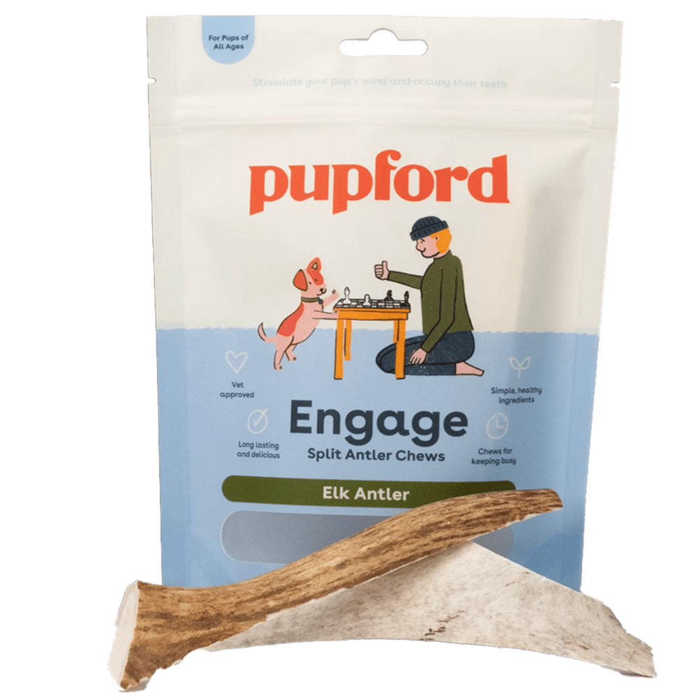 3 pack of elk antler dog chews | Pupford
