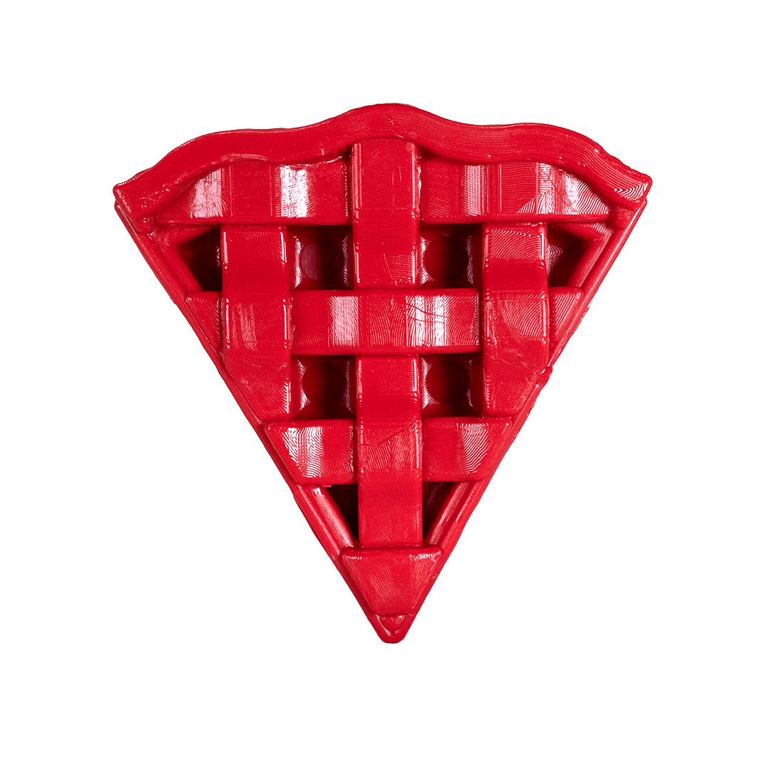 cherry pie enrichment chew toy front | Pupford