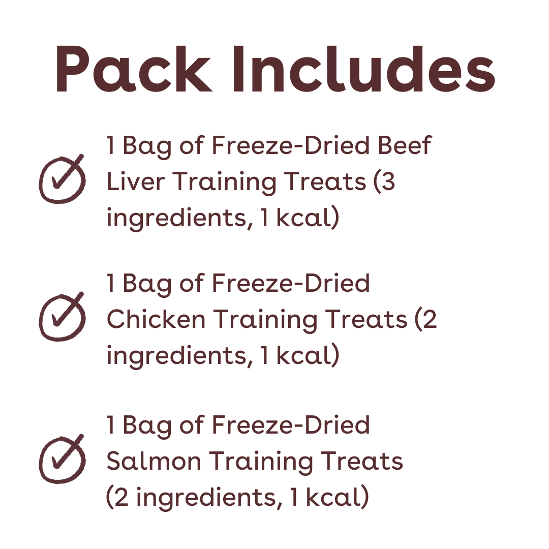 training treat meat triple pack inclusions