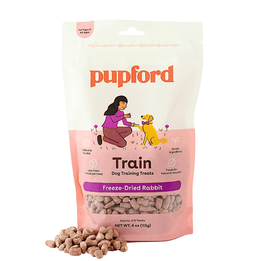 Pupford rabbit training treats for dogs 4oz bag | Pupford