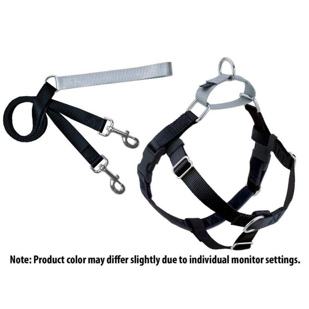 freedom-no-pull-harness-and-training-leash-black | Pupford