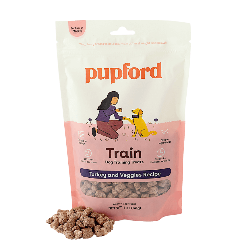 Pupford turkey and veggie training treats