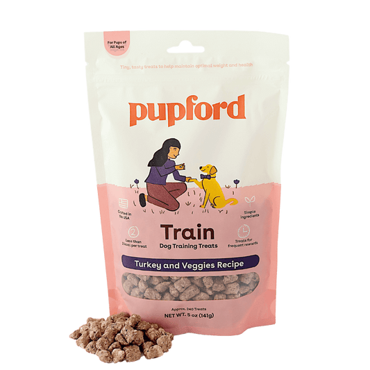 Pupford turkey and veggie training treats