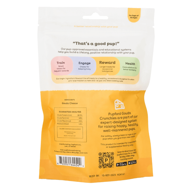 back of gouda crunchies