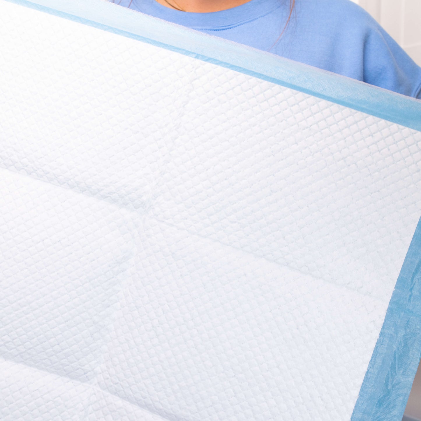 closeup of potty pad | Pupford