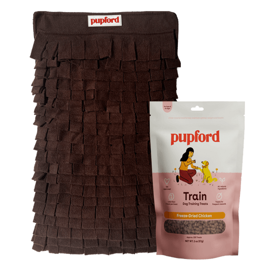 Snuffle mat and free chicken treats 2 oz combo