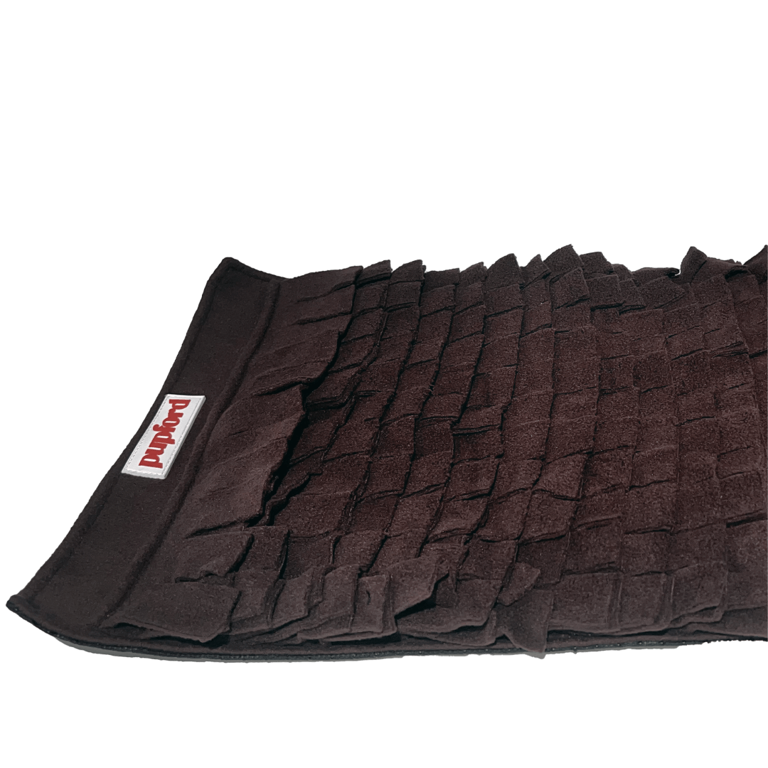 brown snufflemat close up