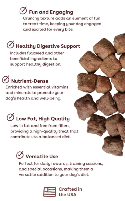 Beef and Brown Rice Crunchies - Descripción