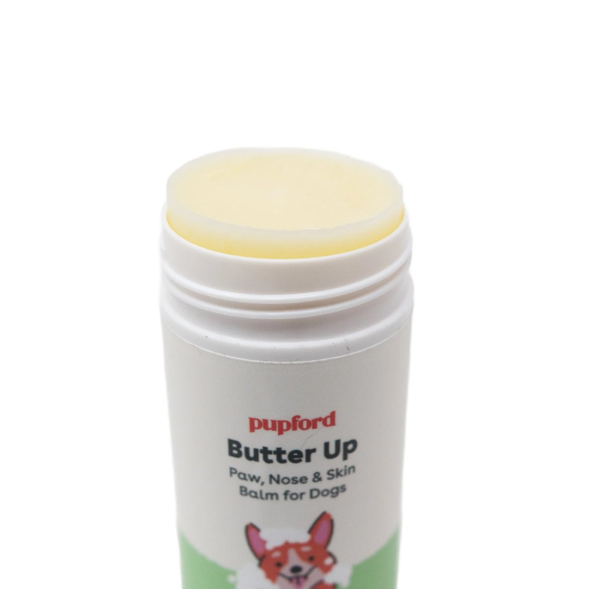close up of paw butter for dogs made with natural ingredients | Pupford
