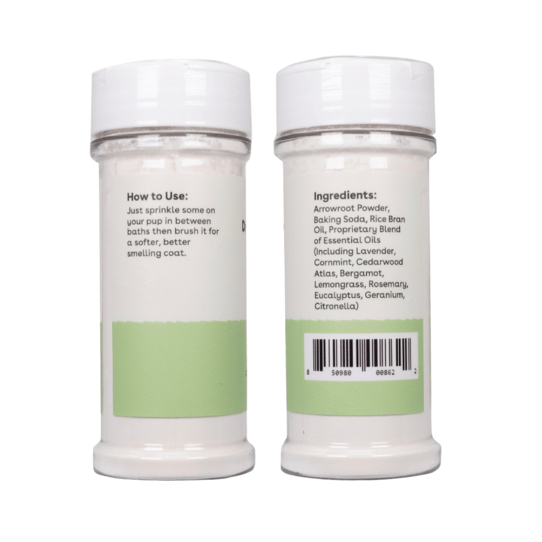 Dry Shampoo for Dogs Nutritional Facts Image
