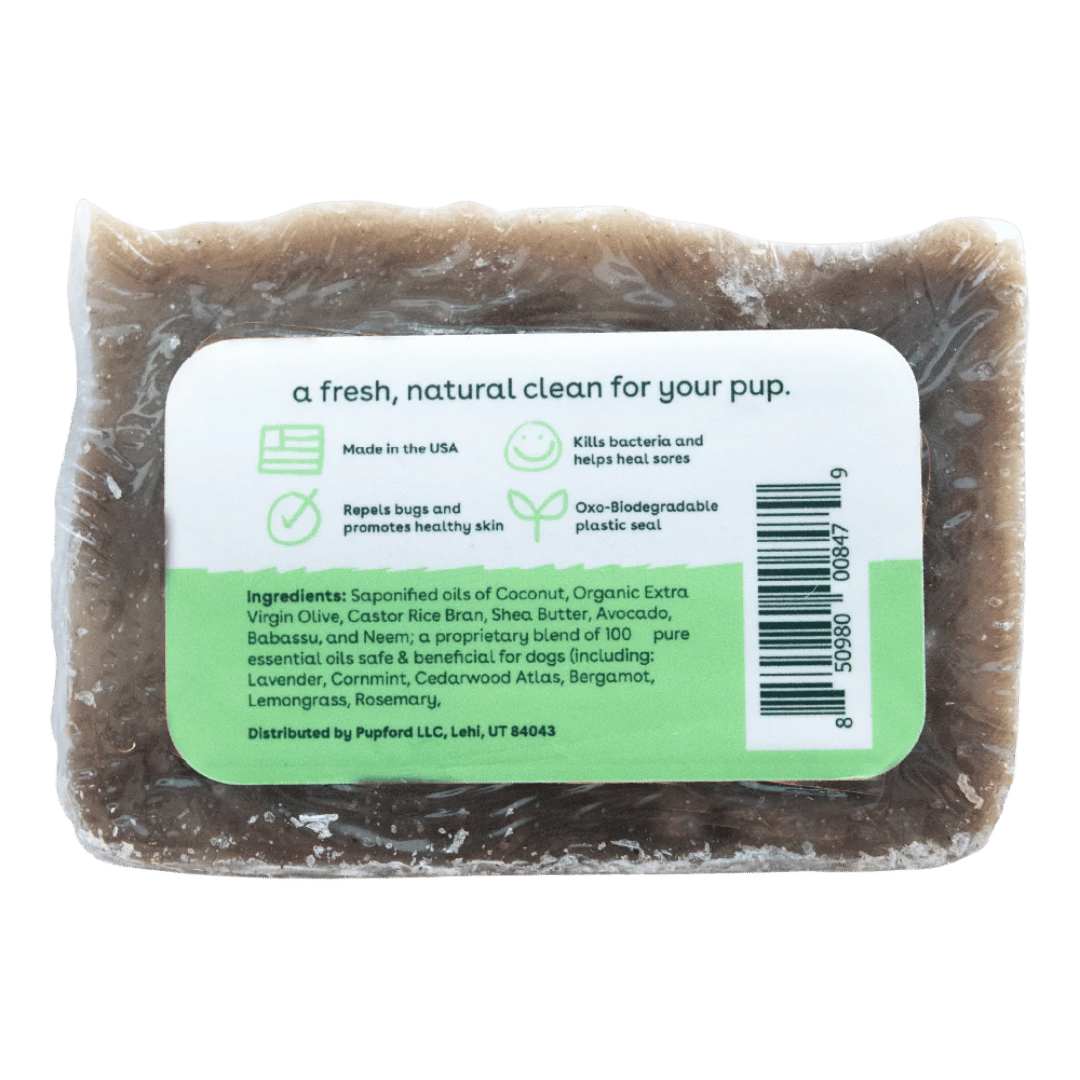 Sudsy Shampoo Bar for Dogs: Original Scent Nutritional Facts Image