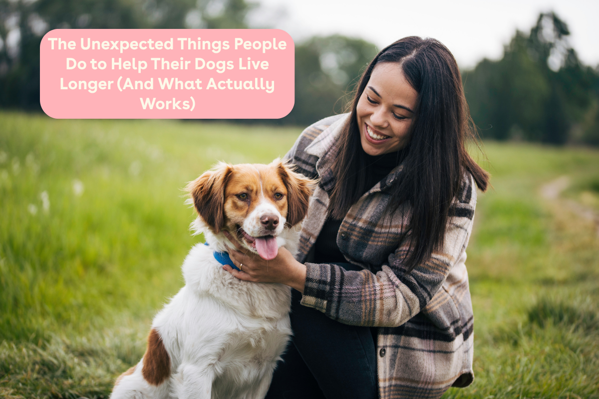 The Unexpected Things People Do to Help Their Dogs Live Longer (And Wh ...