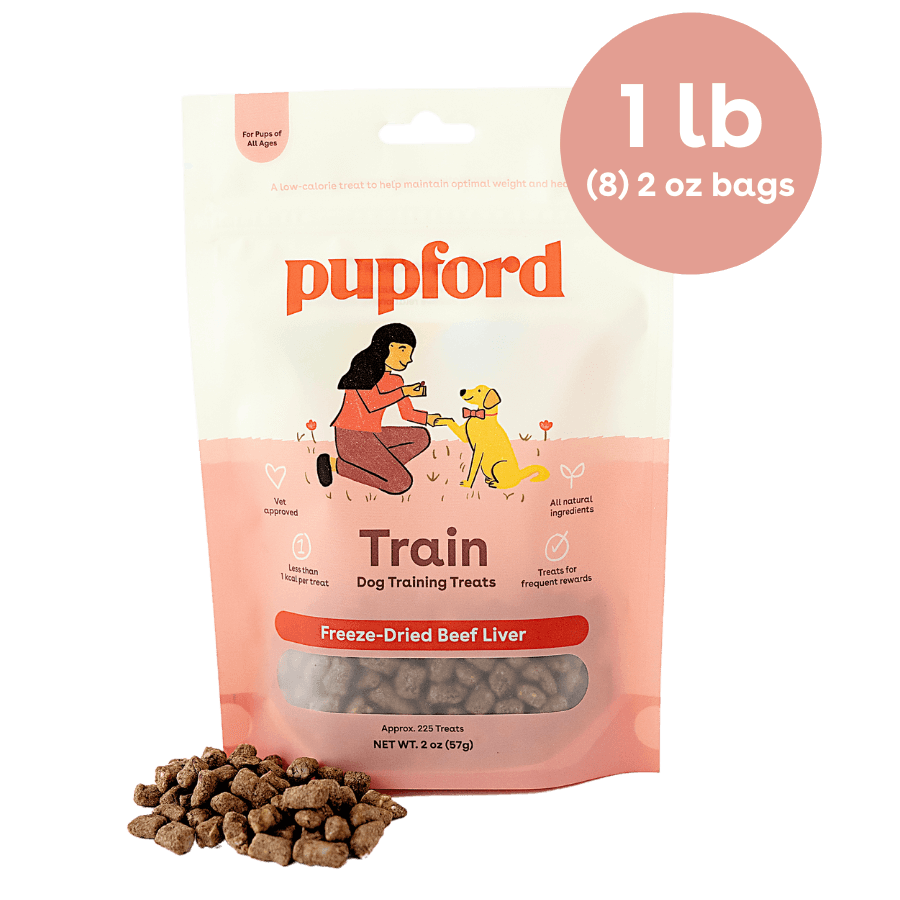 1 lb Freeze Dried Beef Liver Training Treats | Pupford