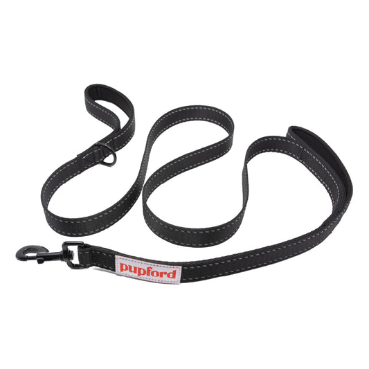 6 foot leash for dogs with double handle  | Pupford