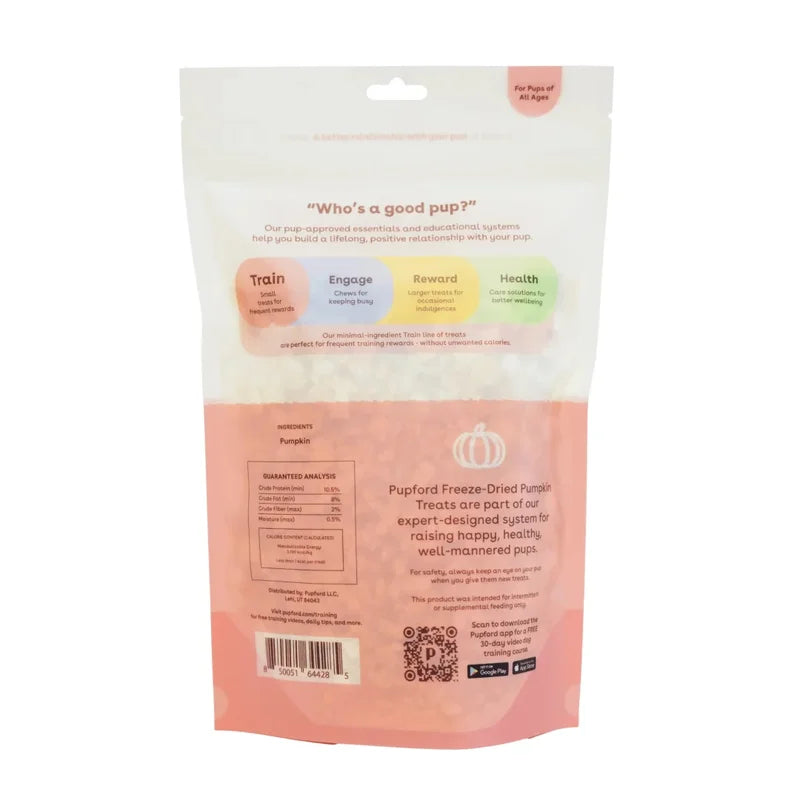 Freeze Dried Pumpkin Training Treats