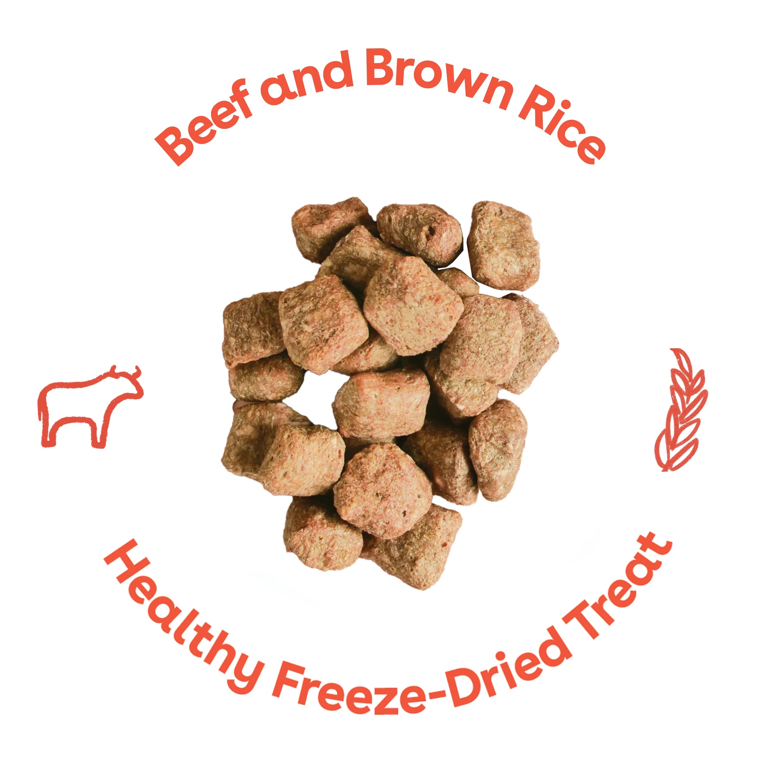 Beef and Brown Rice Crunchies