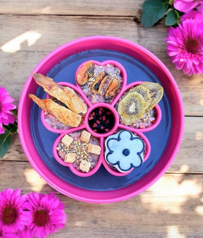 Blossom Bowl - Enrichment Slow Feeder - Descripción