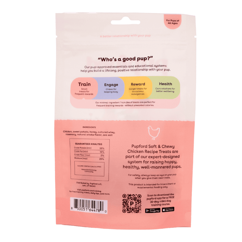 Soft & Chewy Chicken Training Treats Nutritional facts image