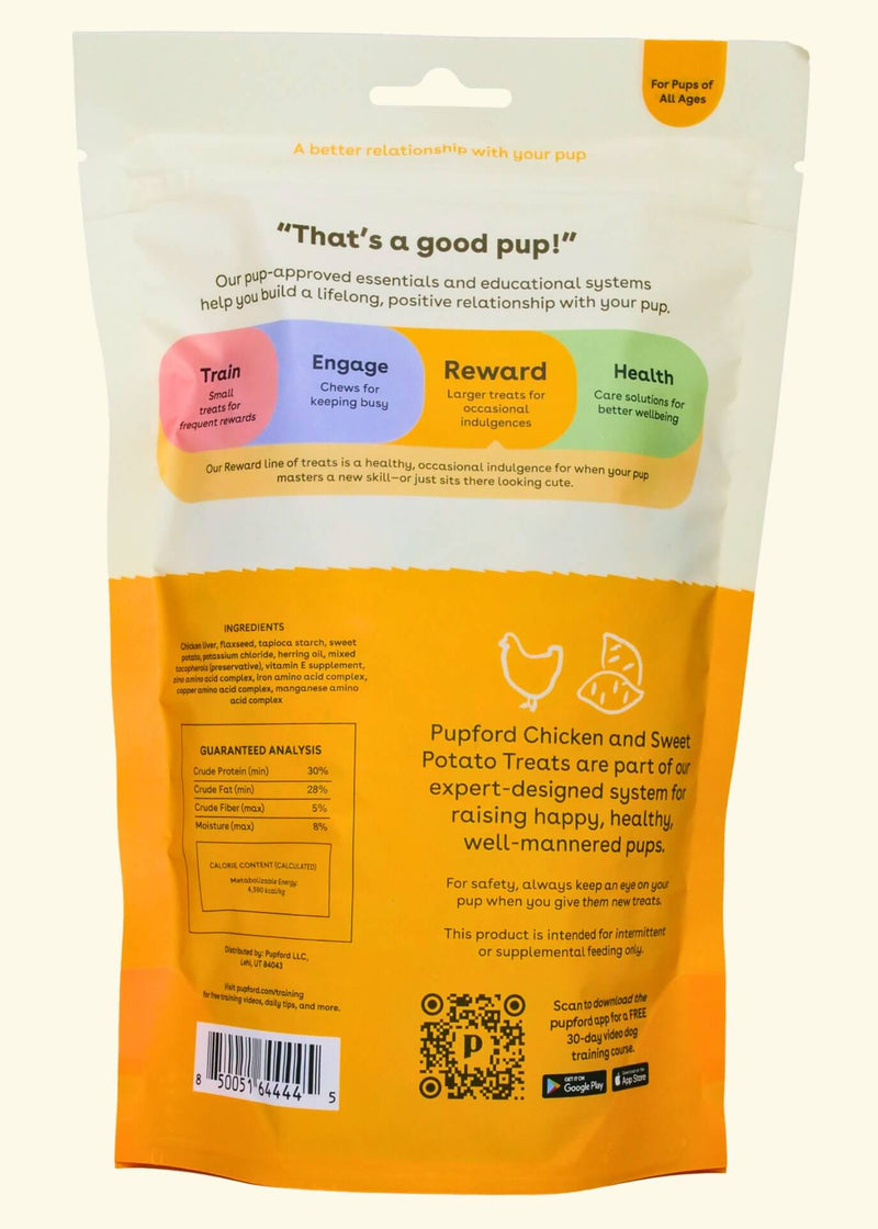 Chicken and Sweet Potato Crunchies Nutritional facts image
