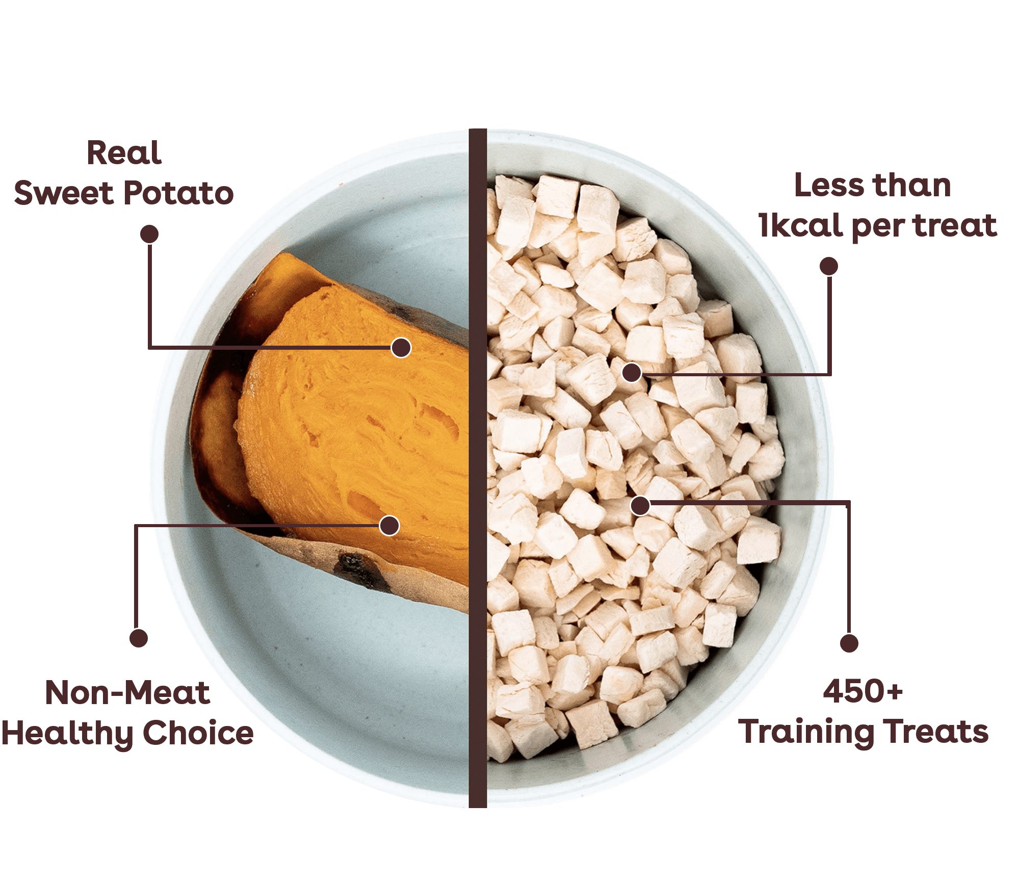 Freeze Dried Sweet Potato Training Treats Image