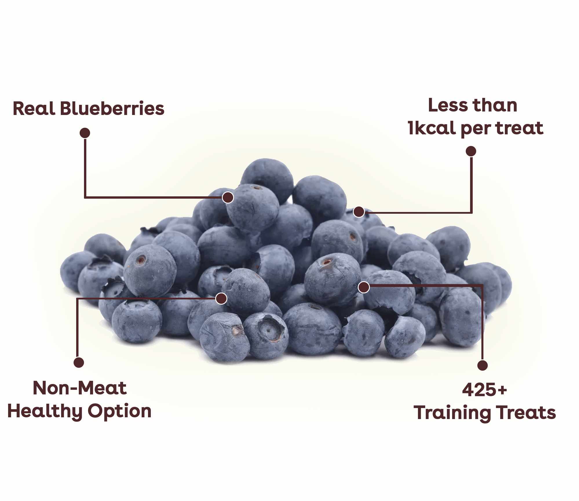 Freeze Dried Blueberry Training Treats Image