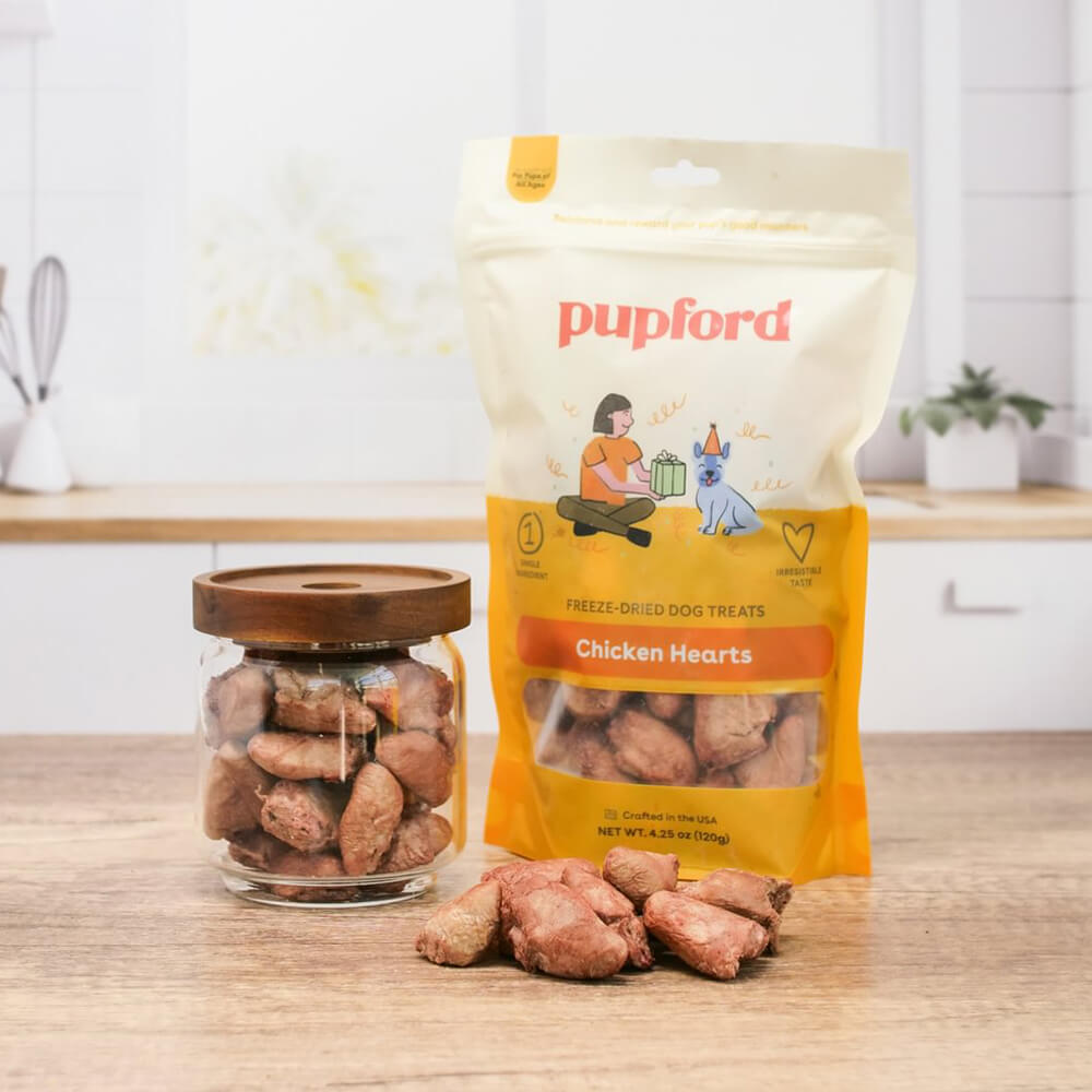 Freeze Dried Chicken Hearts Image