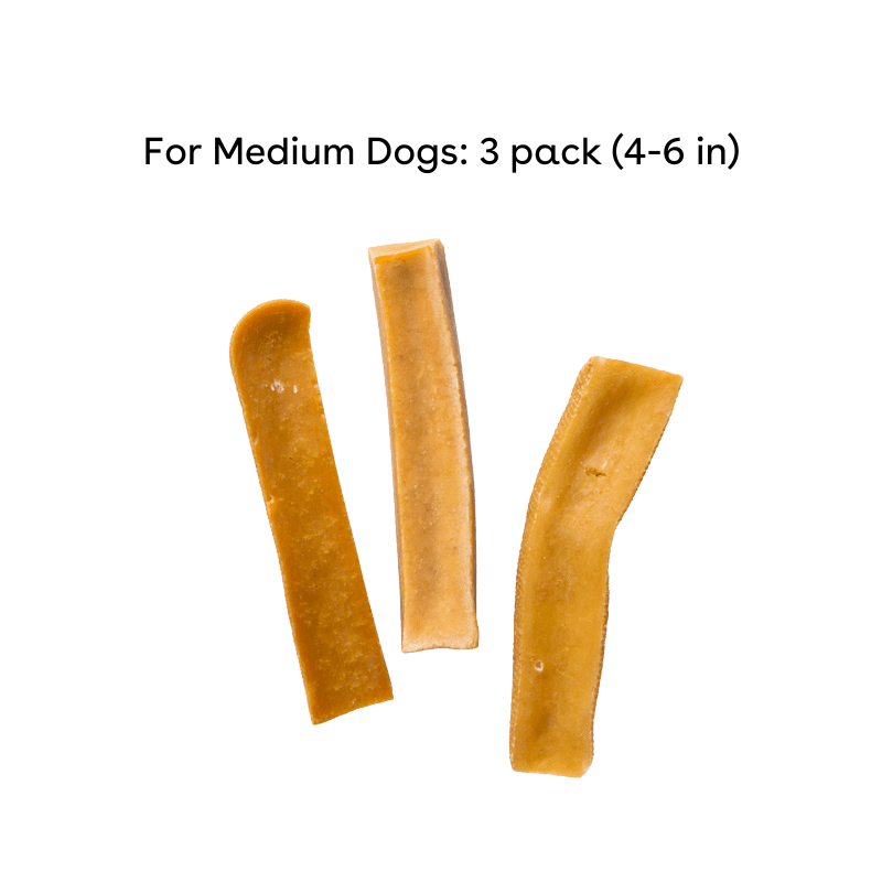 For Medium Dogs 3 pack (4-6 in)