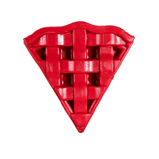 cherry pie enrichment chew toy front | Pupford 