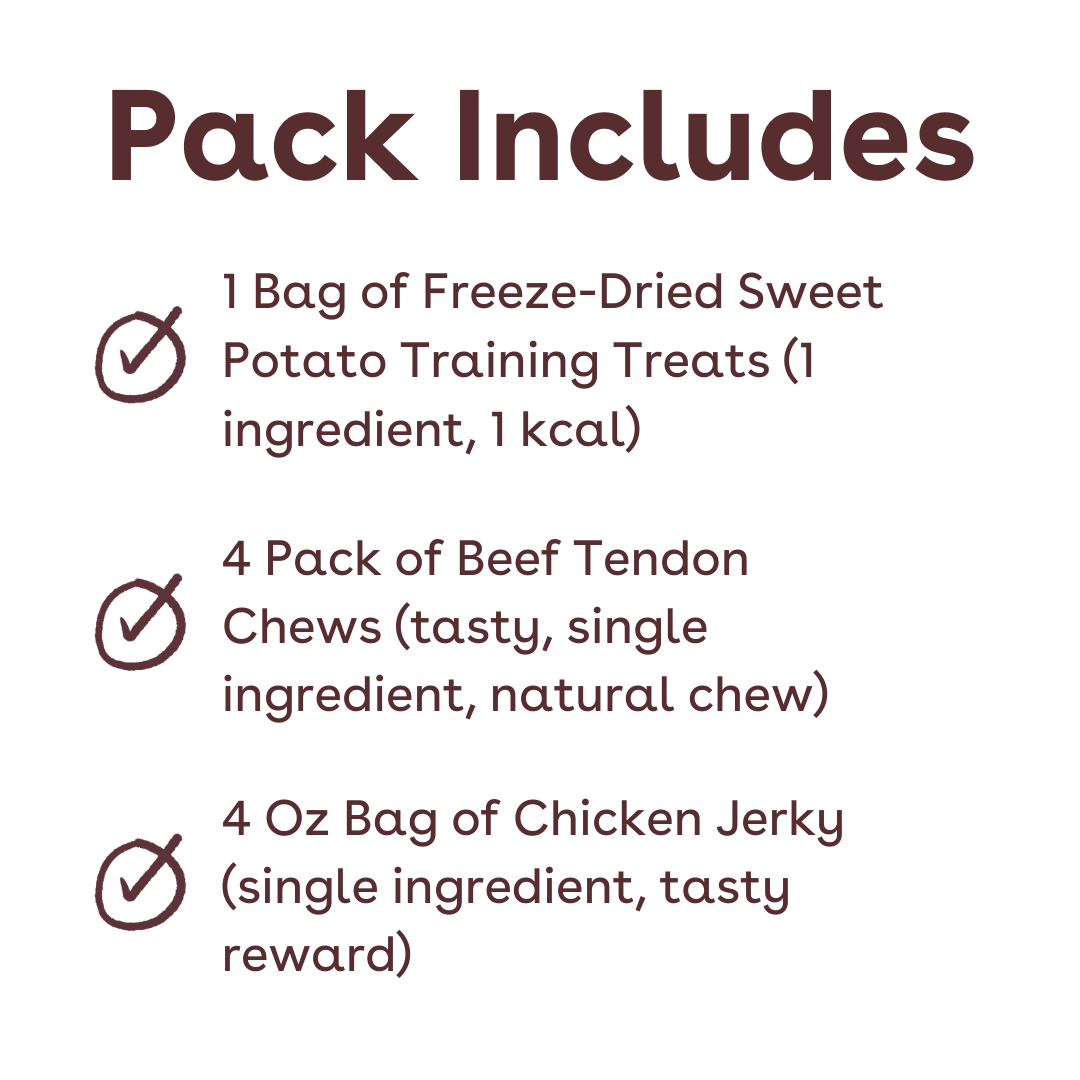 puppy and small dog sweet pack inclusions