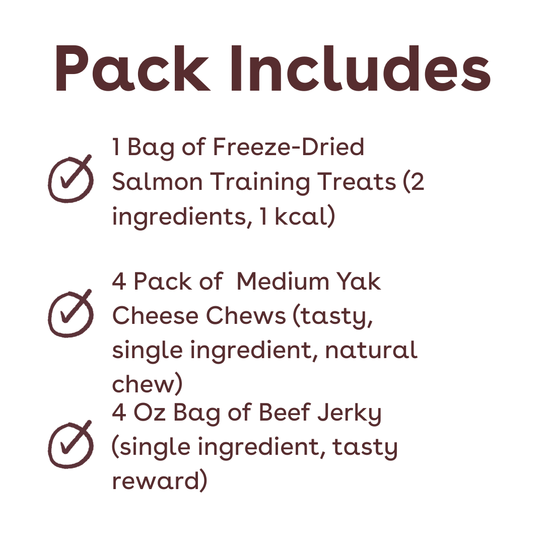 medium dog tasty pack inclusions
