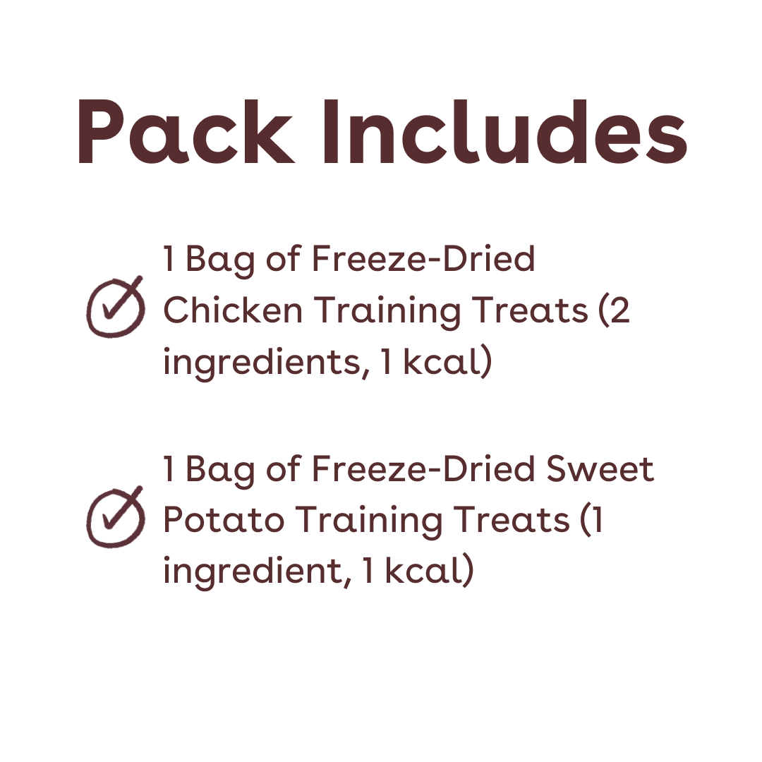 training treat sweet chicken pack inclusions