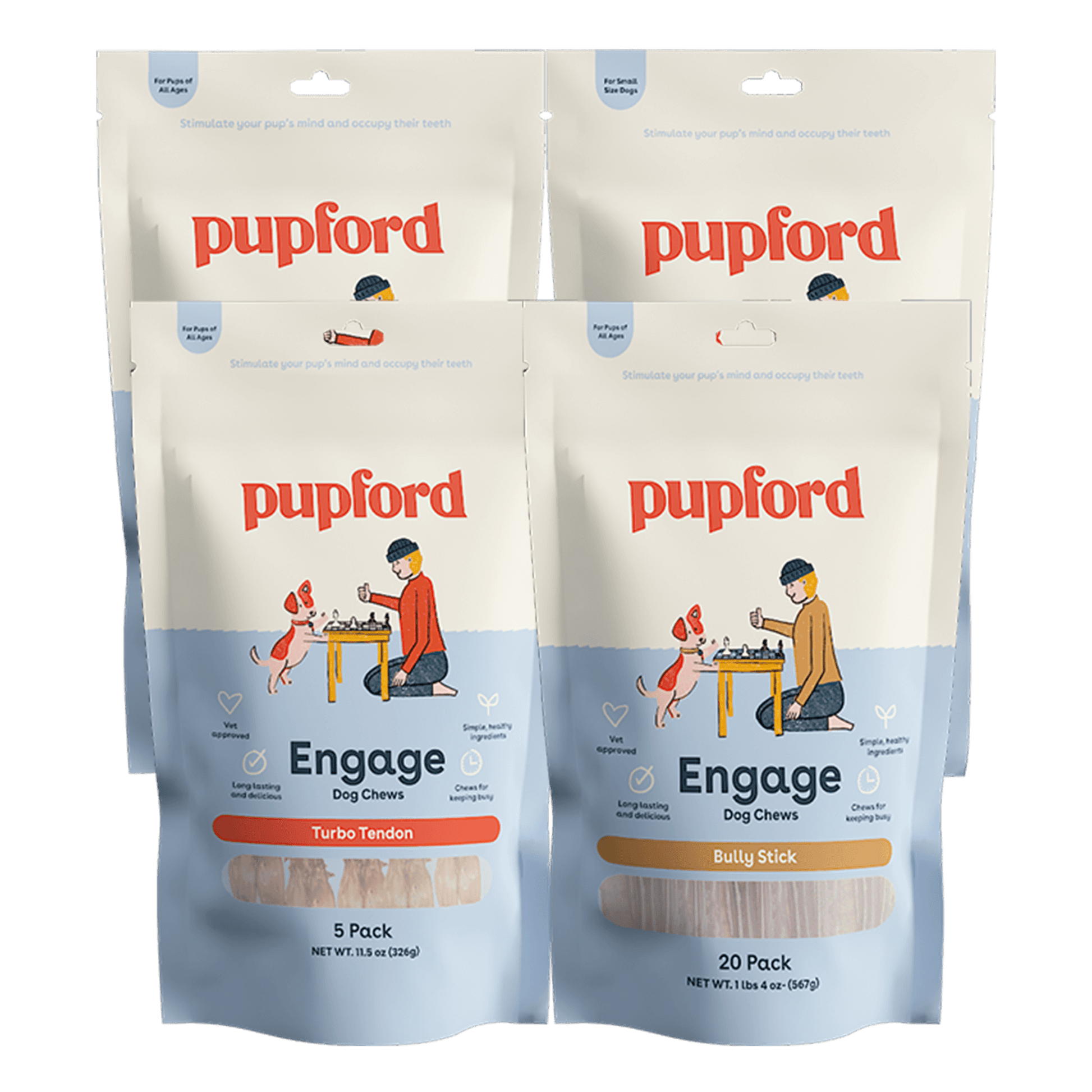 Chew Mega Pack for Small dogs and puppies
