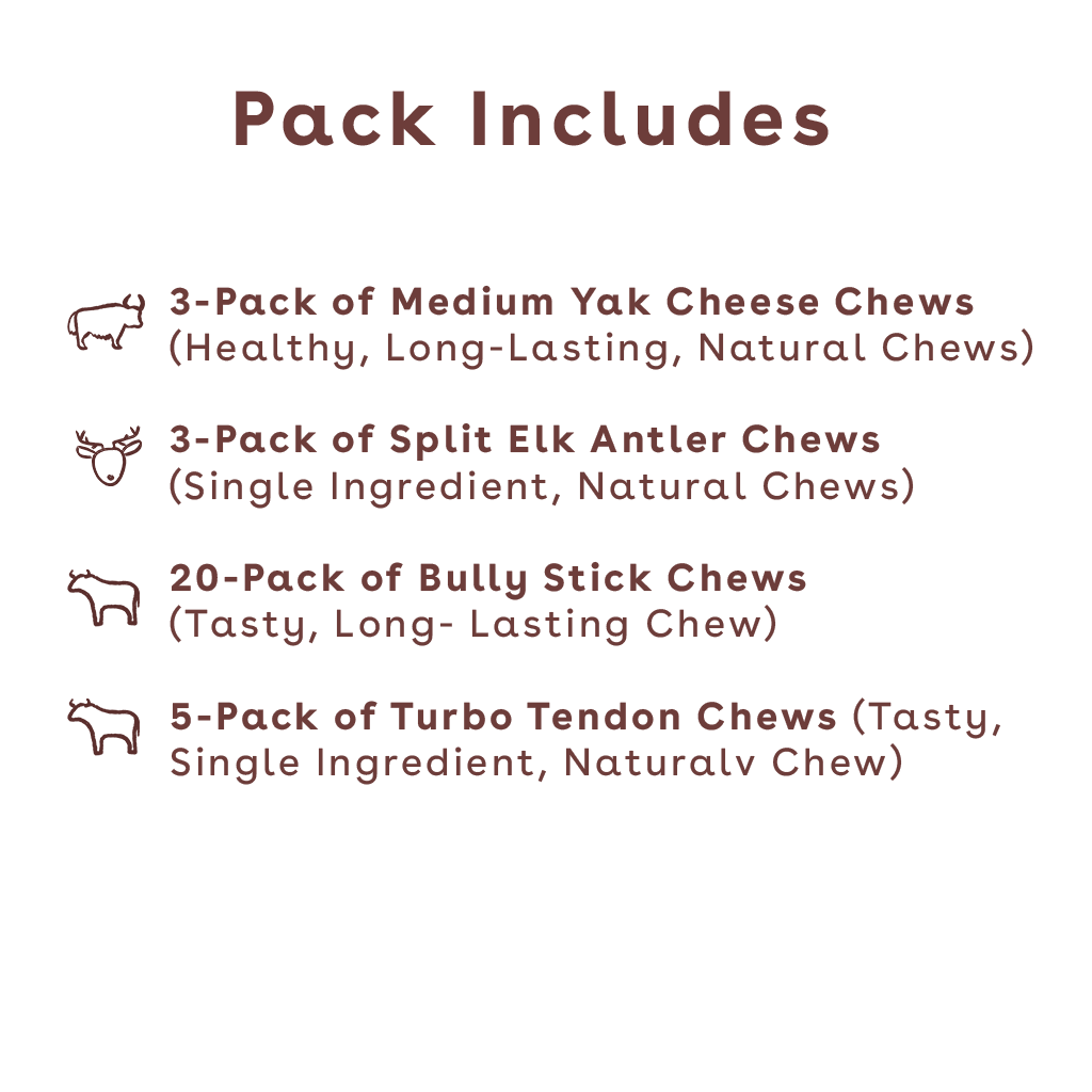 Chew mega pack medium | Whats in the Pack