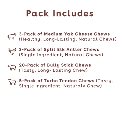 Chew mega pack medium | Whats in the Pack