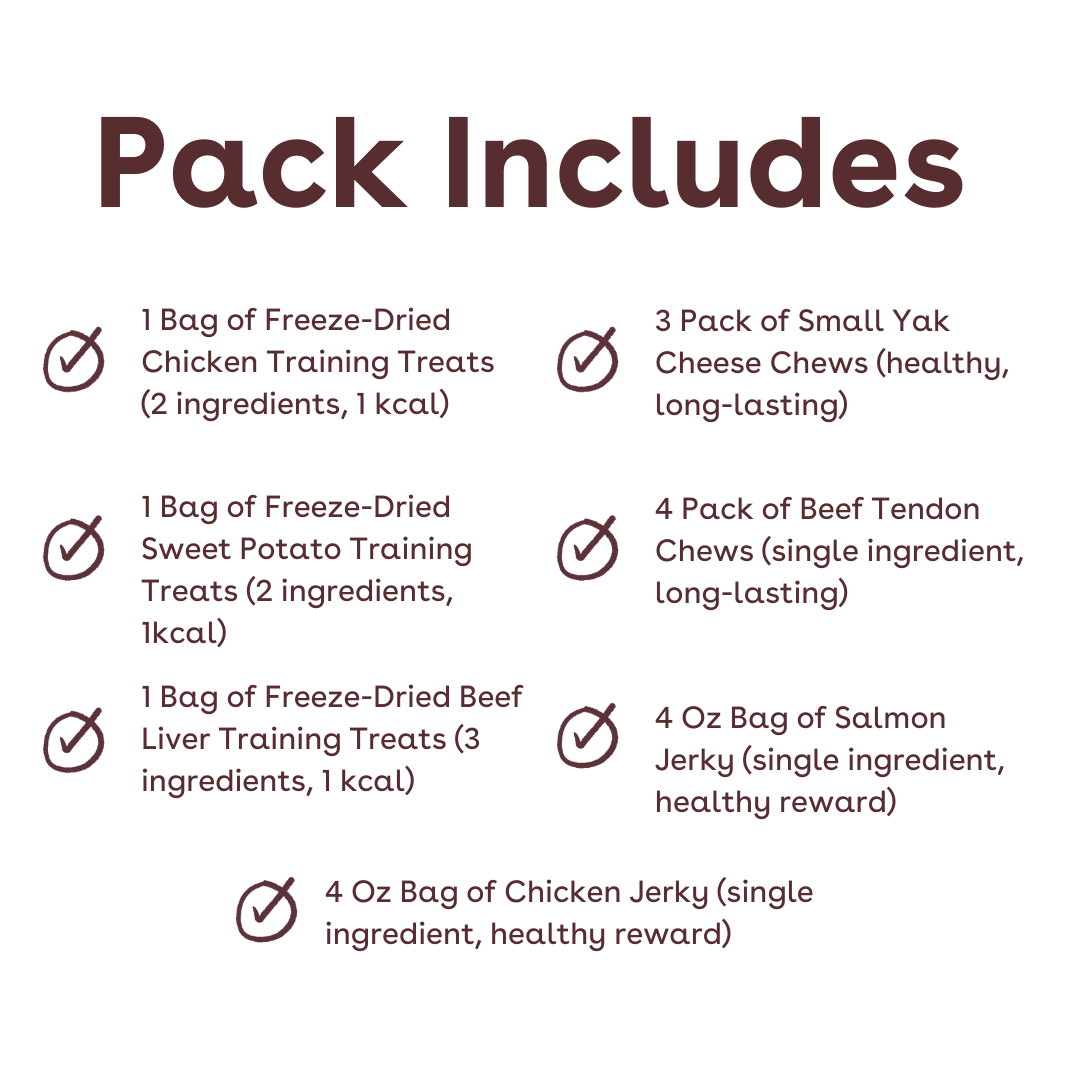 puppy and small dog ultimate pack inclusions