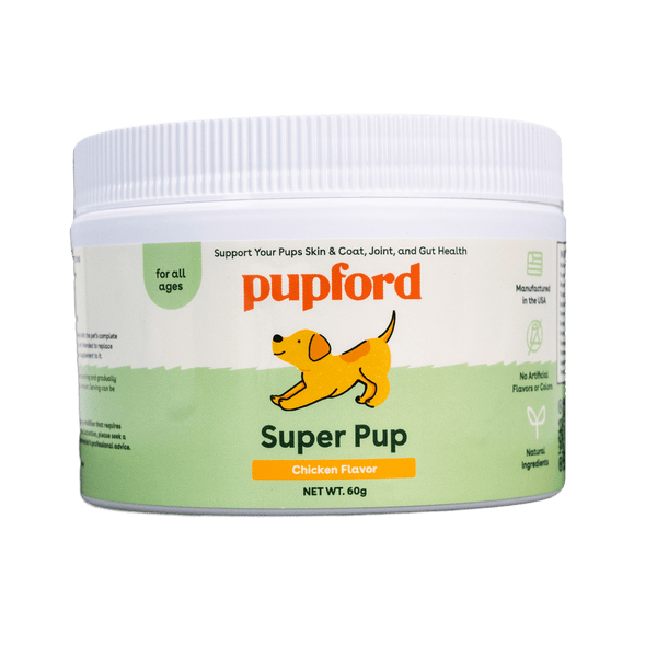 Super-Pup container front