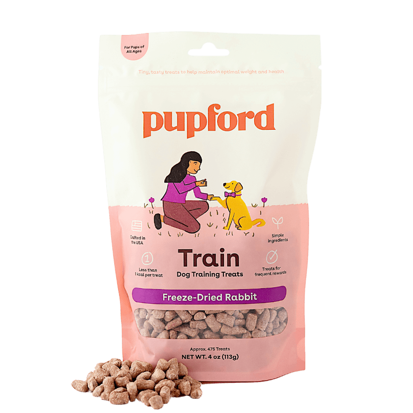 Pupford rabbit training treats for dogs 4oz bag | Pupford