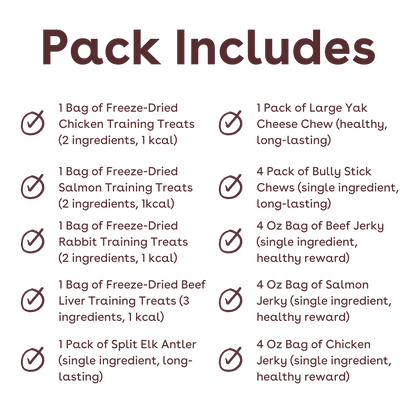 large dog superb pack inclusions