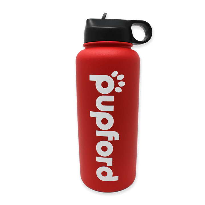 Red-Insulated-Water-Bottle-Main-Image | Pupford 
