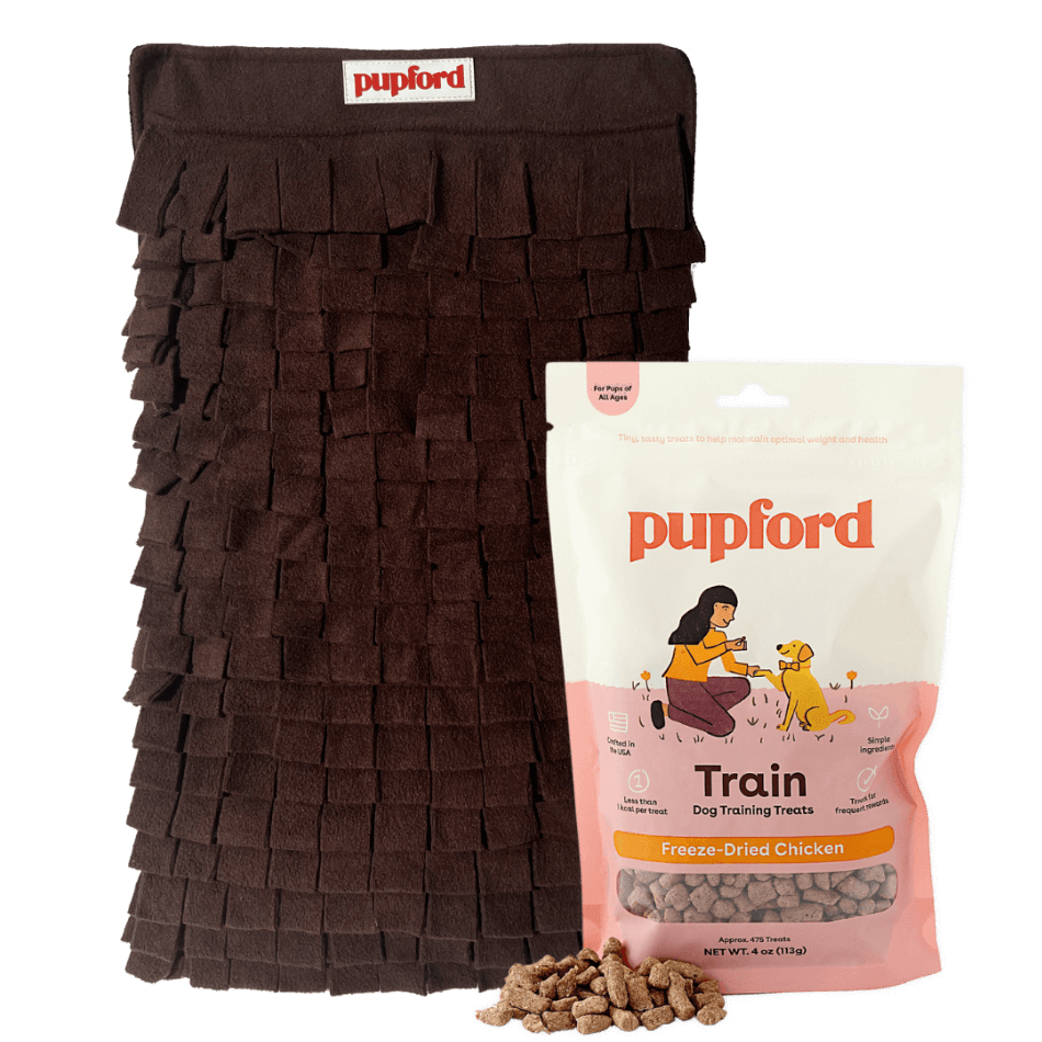 Snuffle Mat + Chicken Training Treats Pack