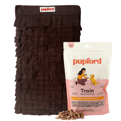 Snuffle Mat + Chicken Training Treats Pack