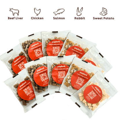 freeze dried variety pack samples