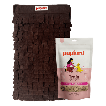 Snuffle mat and salmon training treats combo
