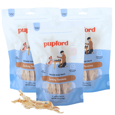 Turkey Tendon Dog Chews - Descripción