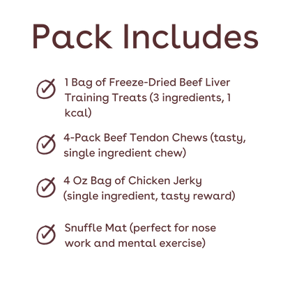 puppy and small dog favorites pack plus snuffle mat