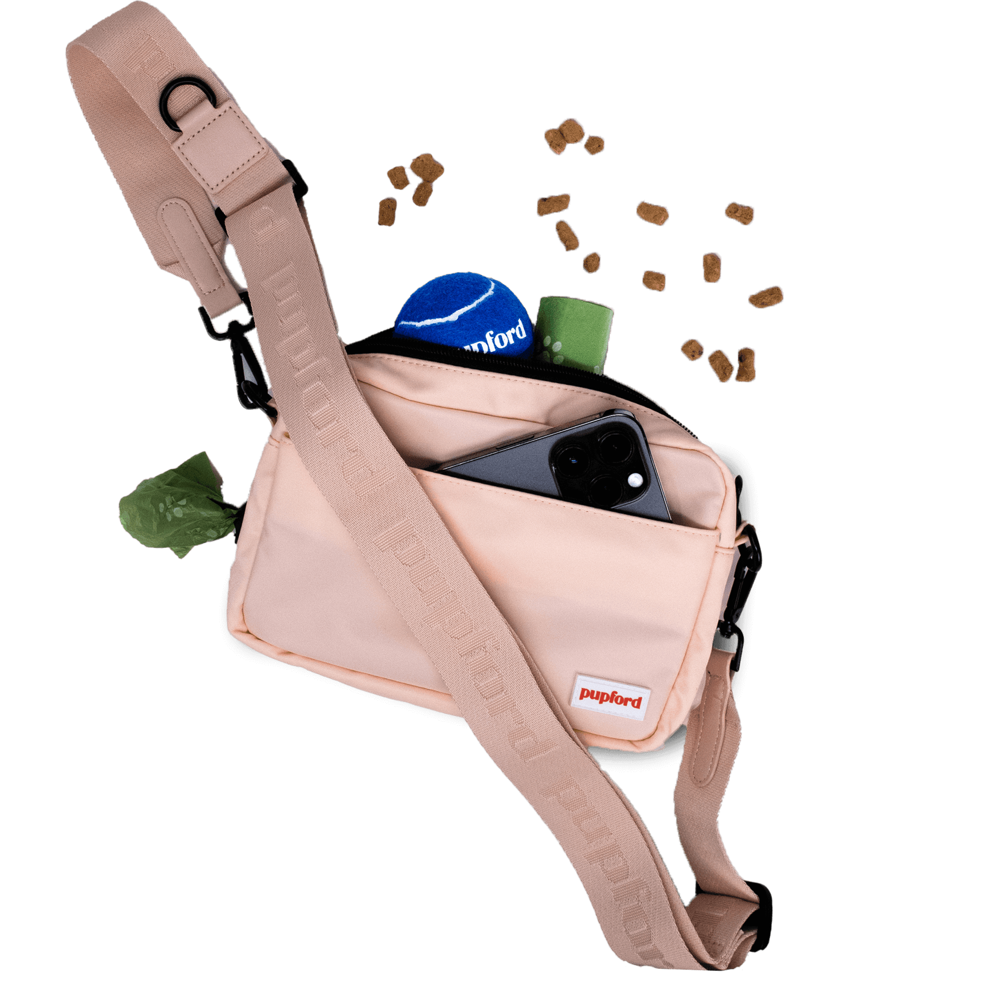 Peach Training Treat Pouch wir Dog Training